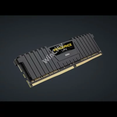 CORSAIR Memória VENGEANCE DDR4 8GB 2660MHz C16 LPX, fekete