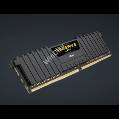 CORSAIR Memória VENGEANCE DDR4 8GB 3000MHz C16 LPX, fekete