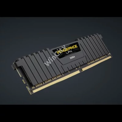 CORSAIR Memória VENGEANCE DDR4 16GB 3000MHz C16 LPX, fekete