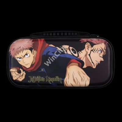 KONIX - JUJUTSU KAISEN Nintendo Switch/Switch Lite Utazó Tok, Fekete