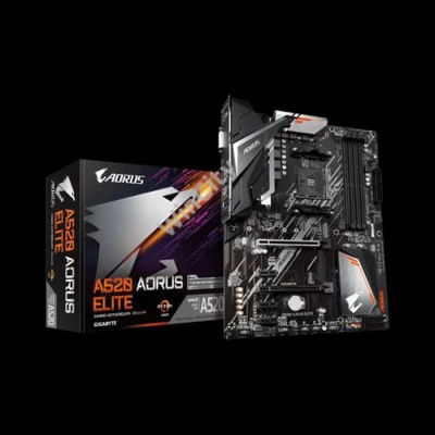 GIGABYTE Alaplap AM4 A520 AORUS ELITE AMD A520, mATX