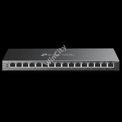 TP-LINK Switch 16x1000Mbps(16xPOE+), TL-SG116P