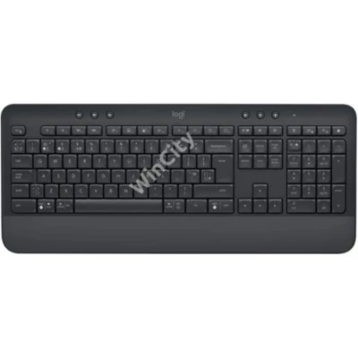 LOGITECH Billentyűzet - K650 Signature Vezeték Nélküli & Bluetooth Grafitszürke, HUN