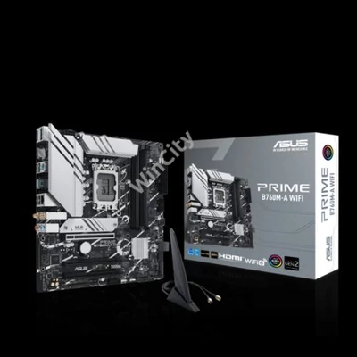 ASUS Alaplap S1700 PRIME B760M-A WIFI INTEL B760, mATX