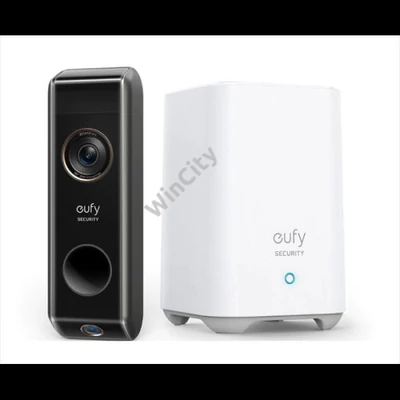 ANKER EUFY S330 Kapucsengő + Vezérlő Központ, Video Doorbell + HomeBase2, HD(2K), WiFi-s, kültéri - E8213G11