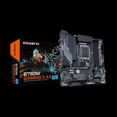 GIGABYTE Alaplap S1700 B760M GAMING X AX INTEL B760, mATX