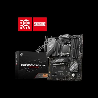 MSI Alaplap AM5 B650 GAMING PLUS WIFI AMD B650, ATX