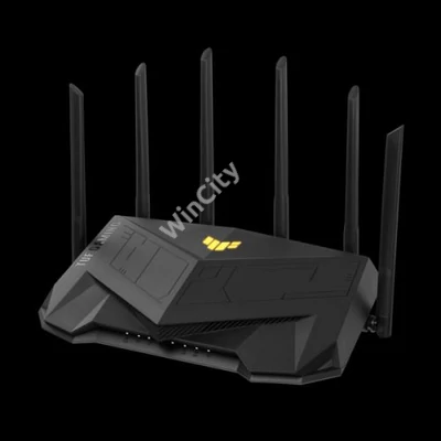 ASUS Wireless Router Dual Band AX6000 1xWAN(2.5Gbps) + 1xLAN(2.5Gbps) + 4xLAN(1000Mbps) + 1xUSB, TUF-AX6000