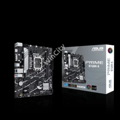 ASUS Alaplap S1700 PRIME B760M-K INTEL B760, mATX