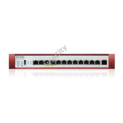 ZYXEL Tűzfal 4x2.5-GbE port(2xPOE+) + 8x1-GbE + 1xUSB 3.0 + 1konzol port + 1 év Security Bundle, USGFLEX500H-EU0102F