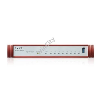 ZYXEL Tűzfal 7x1-GbE port + 1xPOE+ 1xUSB 3.0 + 1xkonzol port + 1 év Security Bundle, USGFLEX100HP-EU0102F