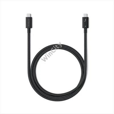 Satechi USB-C, thunderbolt 4 pro kábel, 1m - fekete