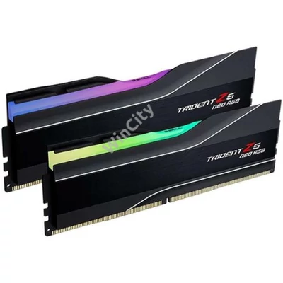 G.SKILL Memória DDR5 64GB 6000Mhz CL32 DIMM 1.40V, Trident Z5 Neo RGB AMD EXPO (Kit of 2)