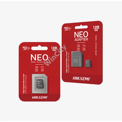 HIKSEMI Memóriakártya MicroSDHC 8GB Neo CL10 23R/10W UHS-I + Adapter (HIKVISION)