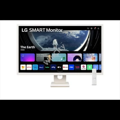 LG Smart IPS monitor 31.5" 32SR50F-W, 1920x1080, 16:9, 250cd/m2, 8ms, 2xHDMI/2xUSB/Bluetooth/AirPlay, hangszóró