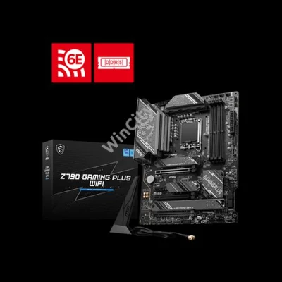 MSI Alaplap S1700 Z790 GAMING PLUS WIFI Intel Z790, ATX