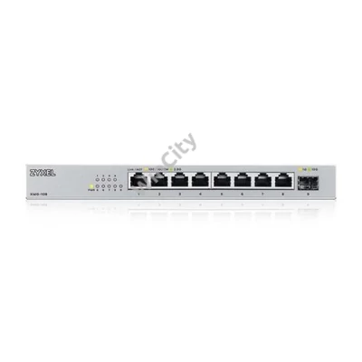 ZYXEL Switch 8x2500Mbps + 1xSFP+ Fémházas Asztali, XMG-108-ZZ0101F