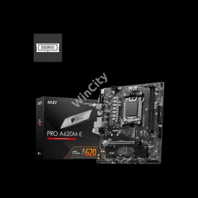 MSI Alaplap AM5 PRO A620M-E AMD A620, mATX