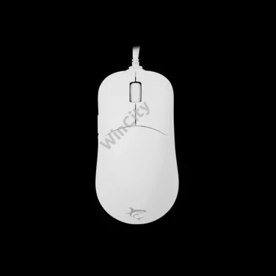 WHITE SHARK GRAPHENE-W, GM-5014W gamer egér,6D, fehér, 6200 dpi, RGB