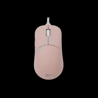 WHITE SHARK GRAPHENE-P, GM-5014P gamer egér,6D, pink, 6200 dpi, RGB