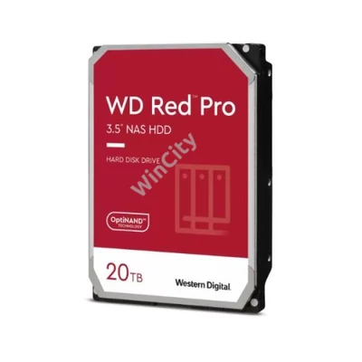 WESTERN DIGITAL 3.5" HDD SATA-III 20TB 7200rpm 512MB Cache, CAVIAR Red Pro
