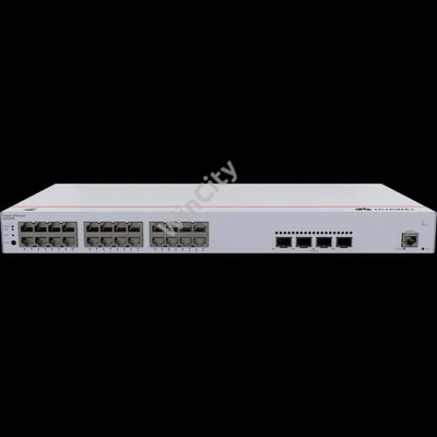 Huawei eKit Switch 24x1000Mbps (400W POE+) + 4x10GE SFP+ + 1konzol port, Layer2, Rackes - S220-24P4X