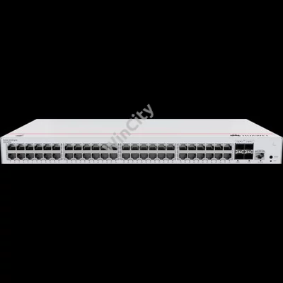 Huawei eKit Switch 48x1000Mbps + 4x1GE SFP + 1konzol port, Layer2, Rackes - S220-48T4S