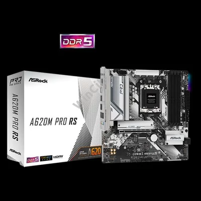 ASROCK Alaplap AM5 A620M PRO RS AMD A620, mATX