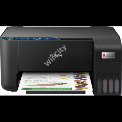 EPSON Tintasugaras nyomtató - EcoTank L3271 (A4, MFP, színes, 5760x1440 DPI, 33 lap/perc, USB/Wifi)