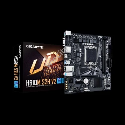 GIGABYTE Alaplap S1700 H610M S2H V2 INTEL H610, mATX