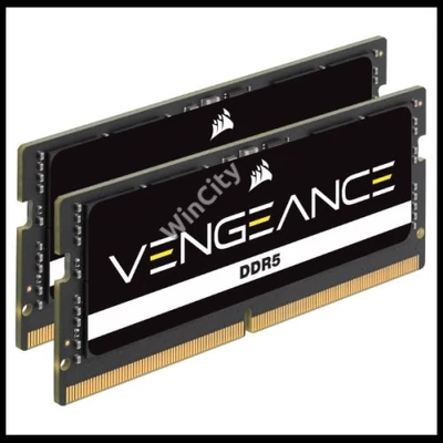 CORSAIR NB Memória VENGEANCE DDR5 32GB 5200MHz CL44 (Kit of 2), fekete