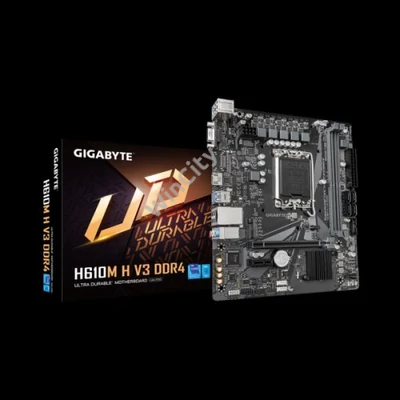 GIGABYTE Alaplap S1700 H610M H V3 DDR4 INTEL H610, mATX