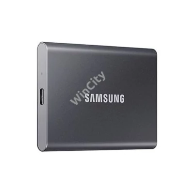 SAMSUNG Hordozható SSD T7 USB 3.2 4TB (Szürke)