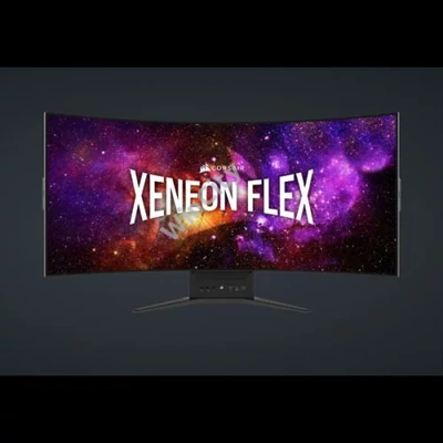 CORSAIR Monitor Gaming 45" XENEON FLEX 45WQHD240, 240Hz, OLED 3440x1440, HDR10, 2xHDMI2.1/1xDisplayport1.4