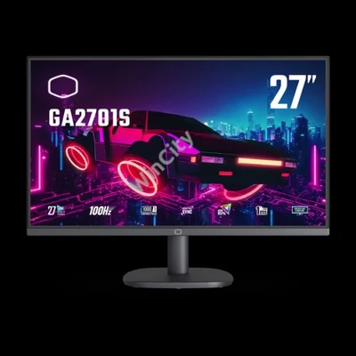 COOLER MASTER Monitor Gaming 27" GA2701S, 100Hz, FHD 1920x1080, Adaptive Sync, 1xHDMI/1xVGA