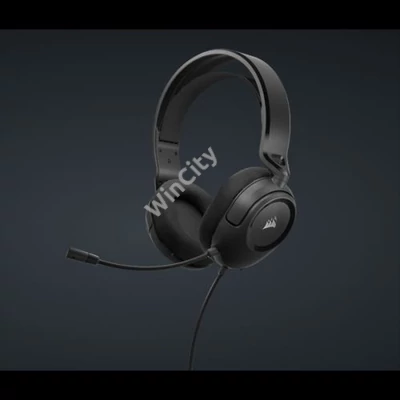 CORSAIR Vezetékes Headset, HS35 v2 Gaming, Multiplatform, carbon