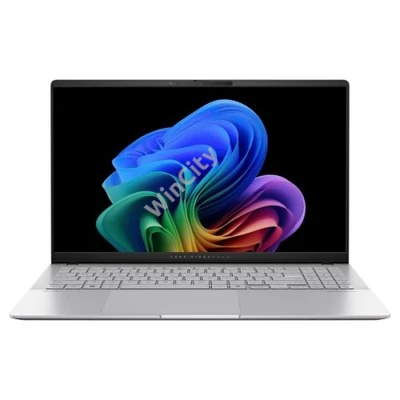 ASUS CONS NB Vivobook S15 S5507QA-MA006W 15,6" 2,8K OLED GL, Qualc.Snapd. X1E 78 100 , 16GB, 1TB M.2, INT, WIn11H, Ezüst