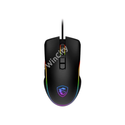 MSI ACCY FORGE GM300 Optical GAMING Wired Mouse, 7200dpi, Black