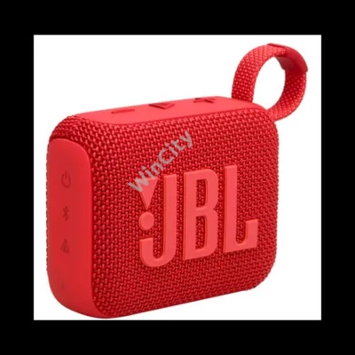 JBL Go 4 (hordozható, vízálló, bluetooth hangszóró), piros