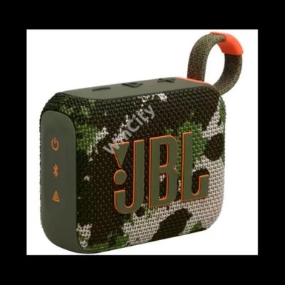 JBL Go 4 hordozható, vízálló, bluetooth hangszóró, vízálló, porálló, IP67, 7 óra üzemidő, terepmintás