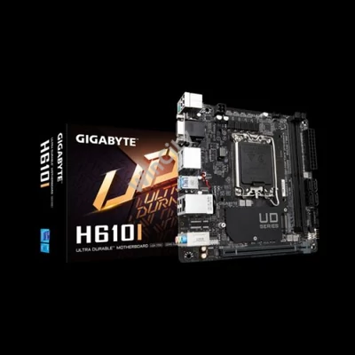 GIGABYTE Alaplap S1700 H610I INTEL H610, mini-ITX