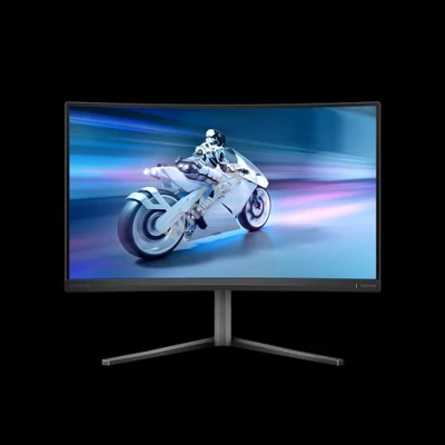 PHILIPS ívelt Gaming 280Hz monitor 27" 27M2C5200W 1920x1080, 16:9, 300cd/m2, 0,3ms, 2xHDMI/DisplayPort, áll. mag.,HDR10