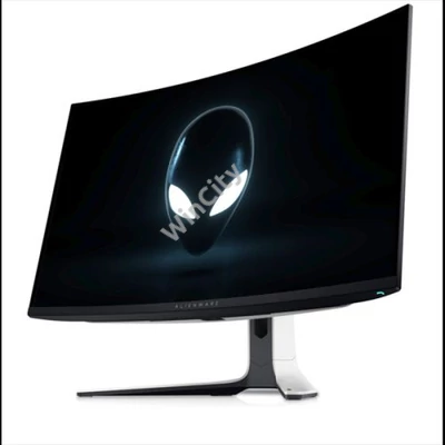 DELL Alienware Ívelt Monitor 31,6" AW3225QF, QD OLED 3840x2160, 16:9, 1m:1, 1000cd, 0,03ms, DP, HDMI, szürke