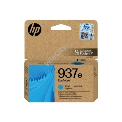 HP Patron 4S6W6NE (HP No937e) Officejet, ciánkék, 1650/oldal Evomore