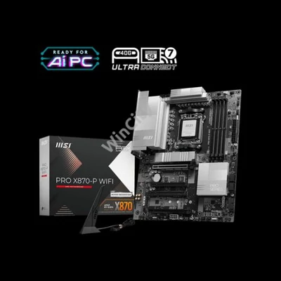 MSI Alaplap AM5 PRO X870-P WIFI AMD X870, ATX