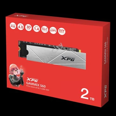 ADATA SSD M.2 2280 NVMe Gen4x4 2TB GAMMIX S60