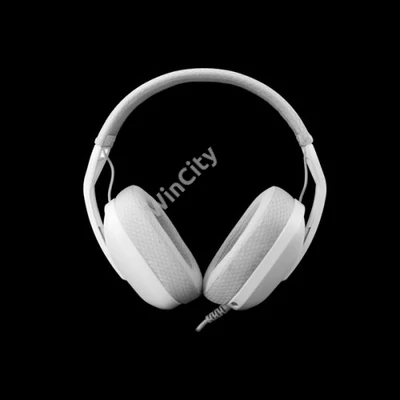 WHITE SHARK SPARROW-W, GH-2443W, gamer fejhallgató, fehér, (3.5 Jack 4 pin.)