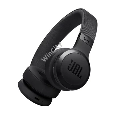 JBL Live 670NC (Vezeték nélküli over-ear NC fejhallgató), Fekete