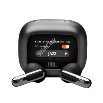 JBL Live Flex 3 (Vezeték nélküli fülhallgató), Fekete