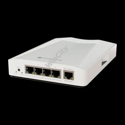 MIKROTIK Cloud Router Switch 1x1000Mbps + 4x10Gbit SFP+, Menedzselhető, Asztali - CRS304-4XG-IN